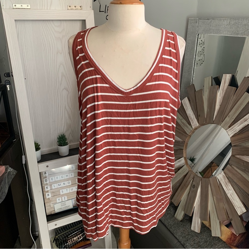 Old navy | striped tank size 2x